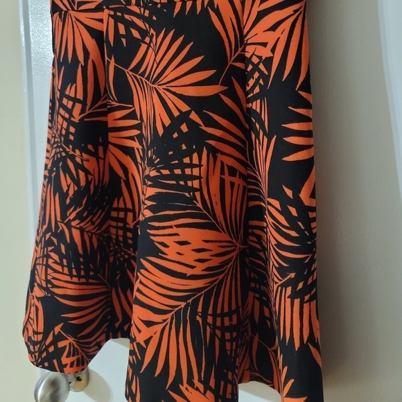 Zara Red&Black Palm Mini Dress - Picture 12 of 12